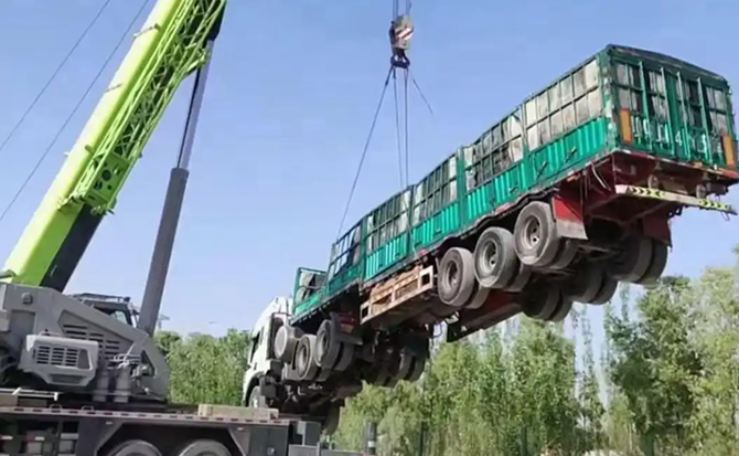 阳泉道路脱困救援案例
